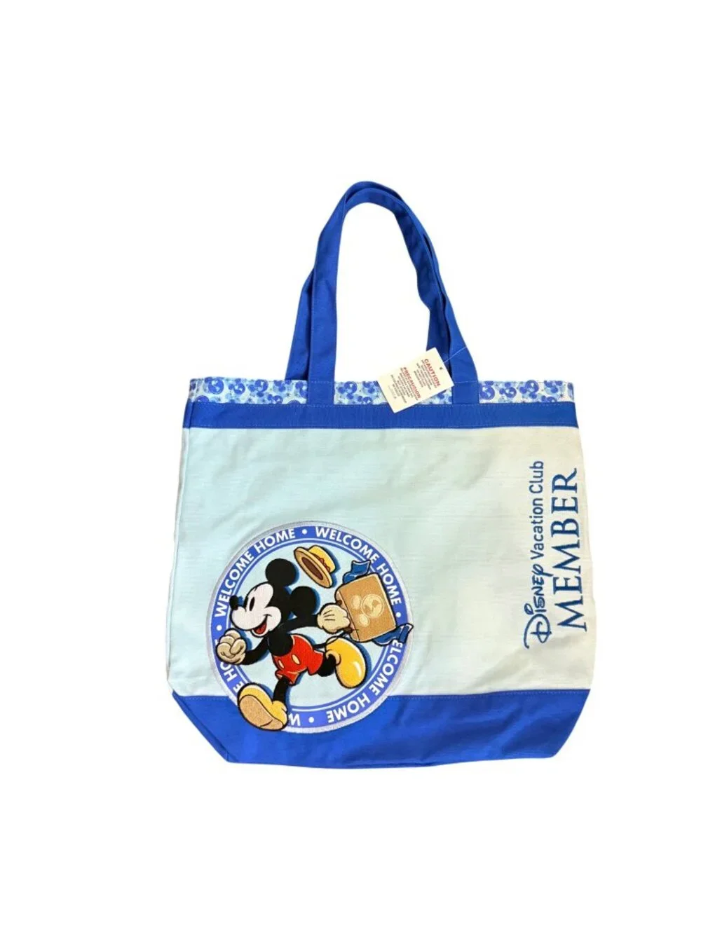 Disney Vacation Tote Bag Club Member Mickey Mouse Welcome Home Cruise Travel